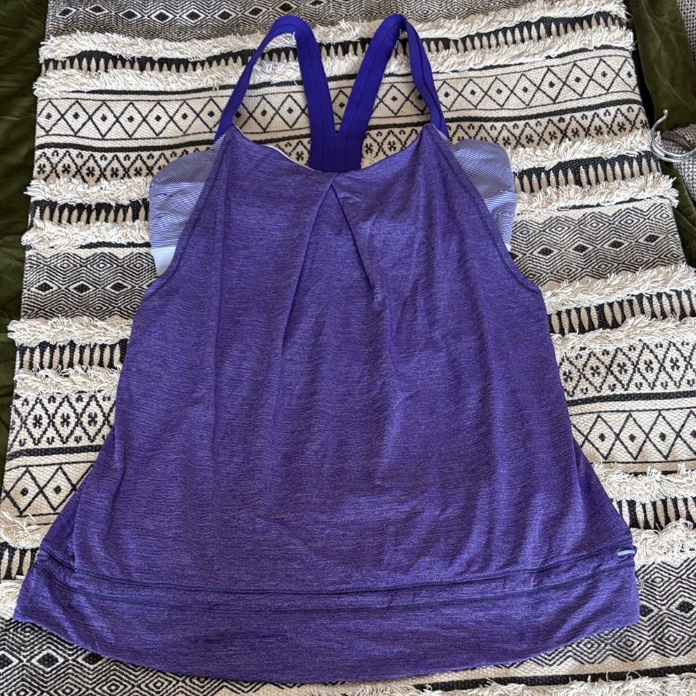 Lululemon Athletica Purple Tank Top